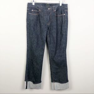 Banana Republic Dark Blue Ankle Jeans